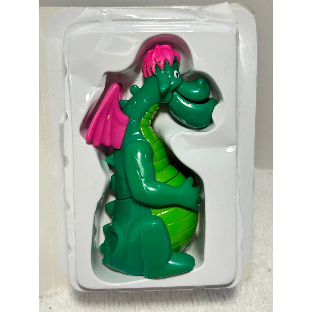 Disney Petes Dragon Elliott Figure Vintage Masterpiece Collection Toy Green Pink